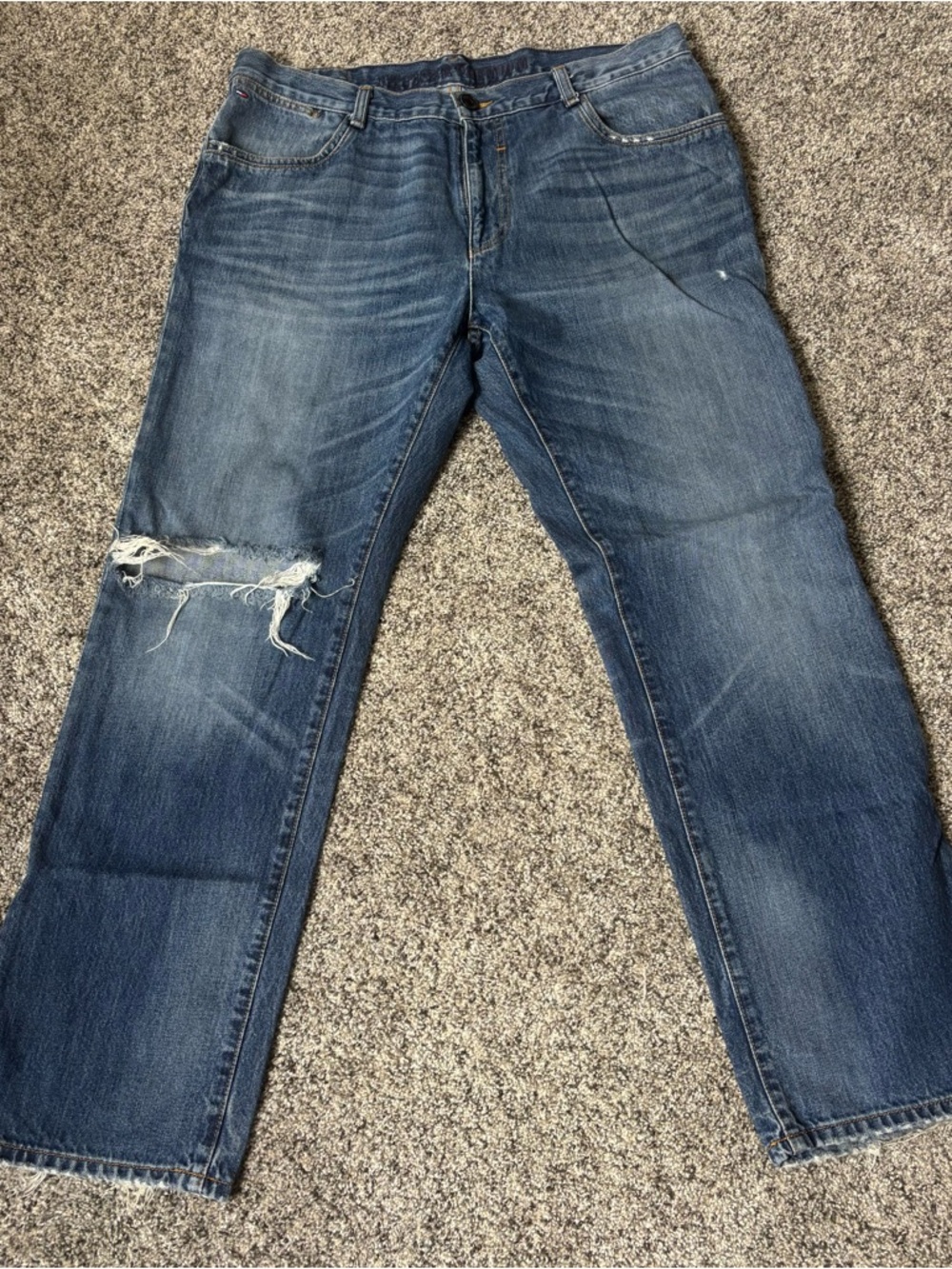 Classic Tommy Hilfiger Blue Men’s Jeans - Calvin Kline - Picture 2 of 8